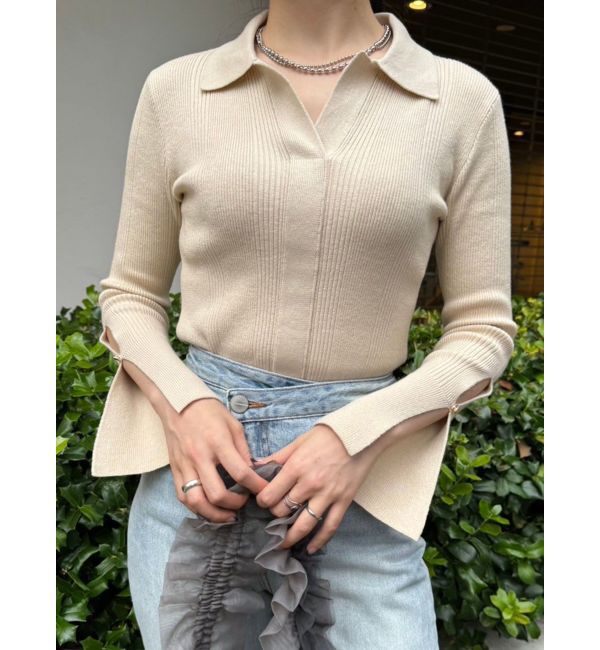 LAGUNAMOON「【WEB限定】カラーメランジニットプルオーバー」|ニット・セーター|