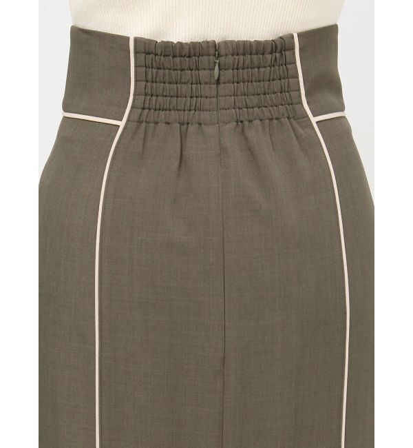 LAGUNAMOON「バイカラーパイピングスカート」|スカート|