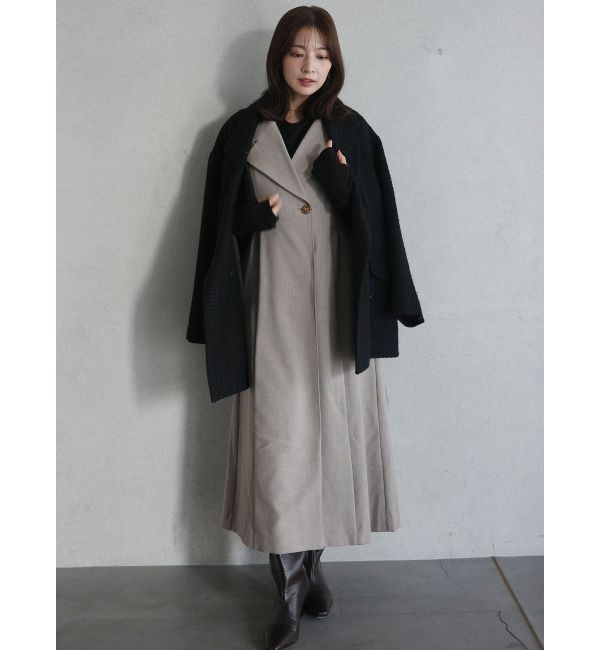 LAGUNAMOON「ツイードオーバージャケットコート」|その他|