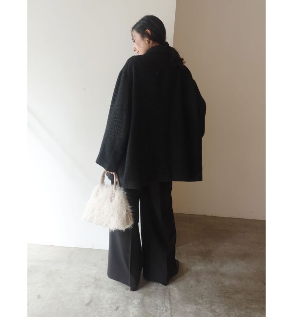 LAGUNAMOON「ツイードオーバージャケットコート」|その他|