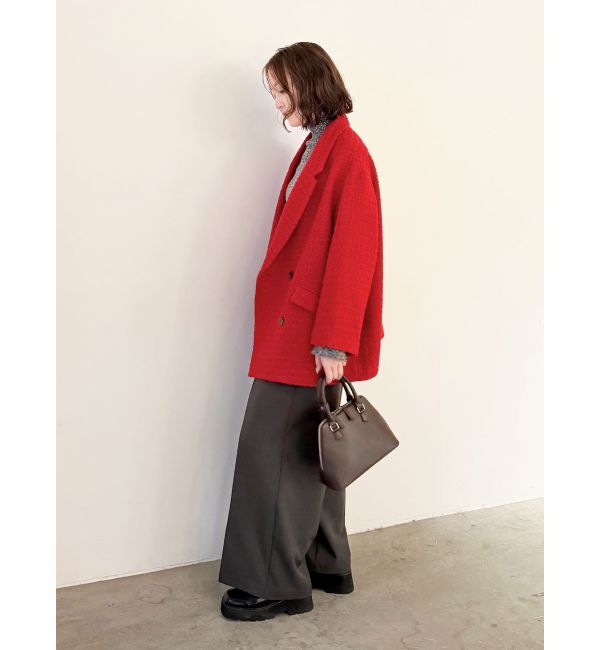 LAGUNAMOON「ツイードオーバージャケットコート」|その他|