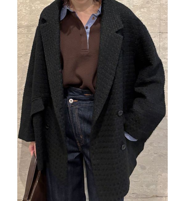 LAGUNAMOON「ツイードオーバージャケットコート」|その他|