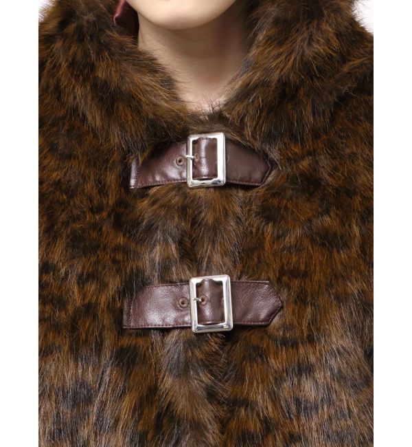 jouetie「ベルトフードファージャケット」|ブルゾン・スタジャン|