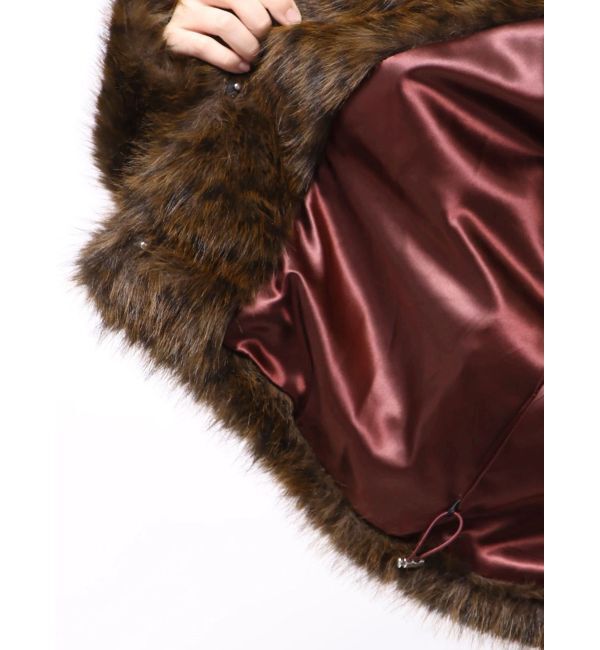 jouetie「ベルトフードファージャケット」|ブルゾン・スタジャン|