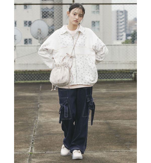 merry jenny「【再入荷】ribbonスパンコールポシェット」|ショルダー・メッセンジャー|