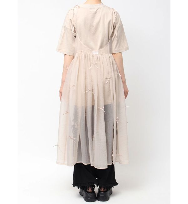 merry jenny「ribbonシアーレイヤードキャミワンピース」|ワンピース|