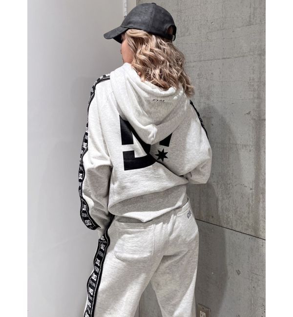 GYDA「GYDA&times;DC LINEショートパーカー【SETUP着用可】」|パーカー|ライトグレー