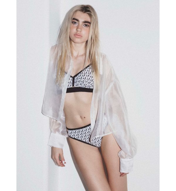 GYDA「GYDA patternバックレースアップビキニ」|ビキニ|