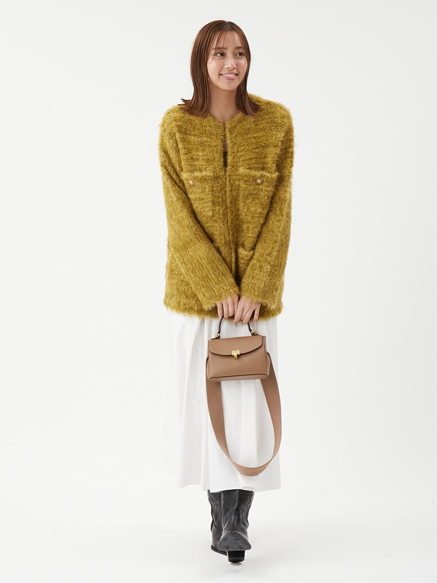 Mila Owen「【00サイズあり】ウエストゴムギャザーマキシスカート」|スカート|