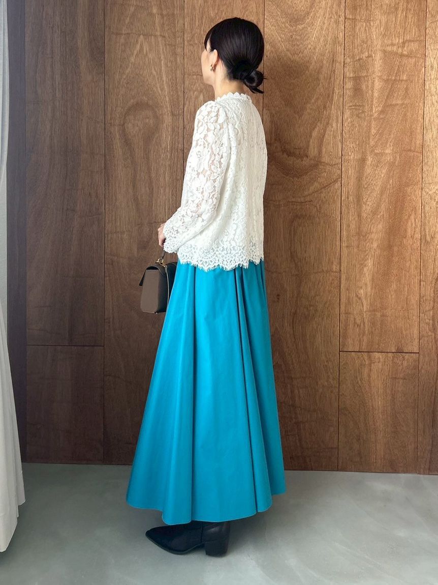 Mila Owen「【00サイズあり】ウエストゴムギャザーマキシスカート」|スカート|