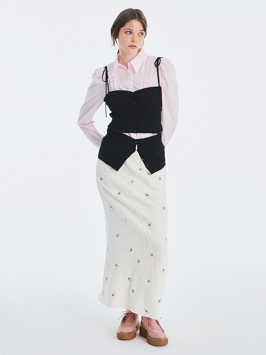 FURFUR「コンパクトパフスリーブシャツ」|シャツ・ブラウス|