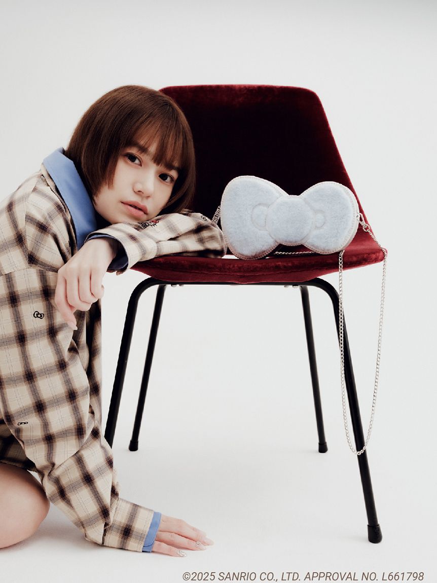 FURFUR「HELLO KITTYリボンバッグ」|ショルダー・メッセンジャー|