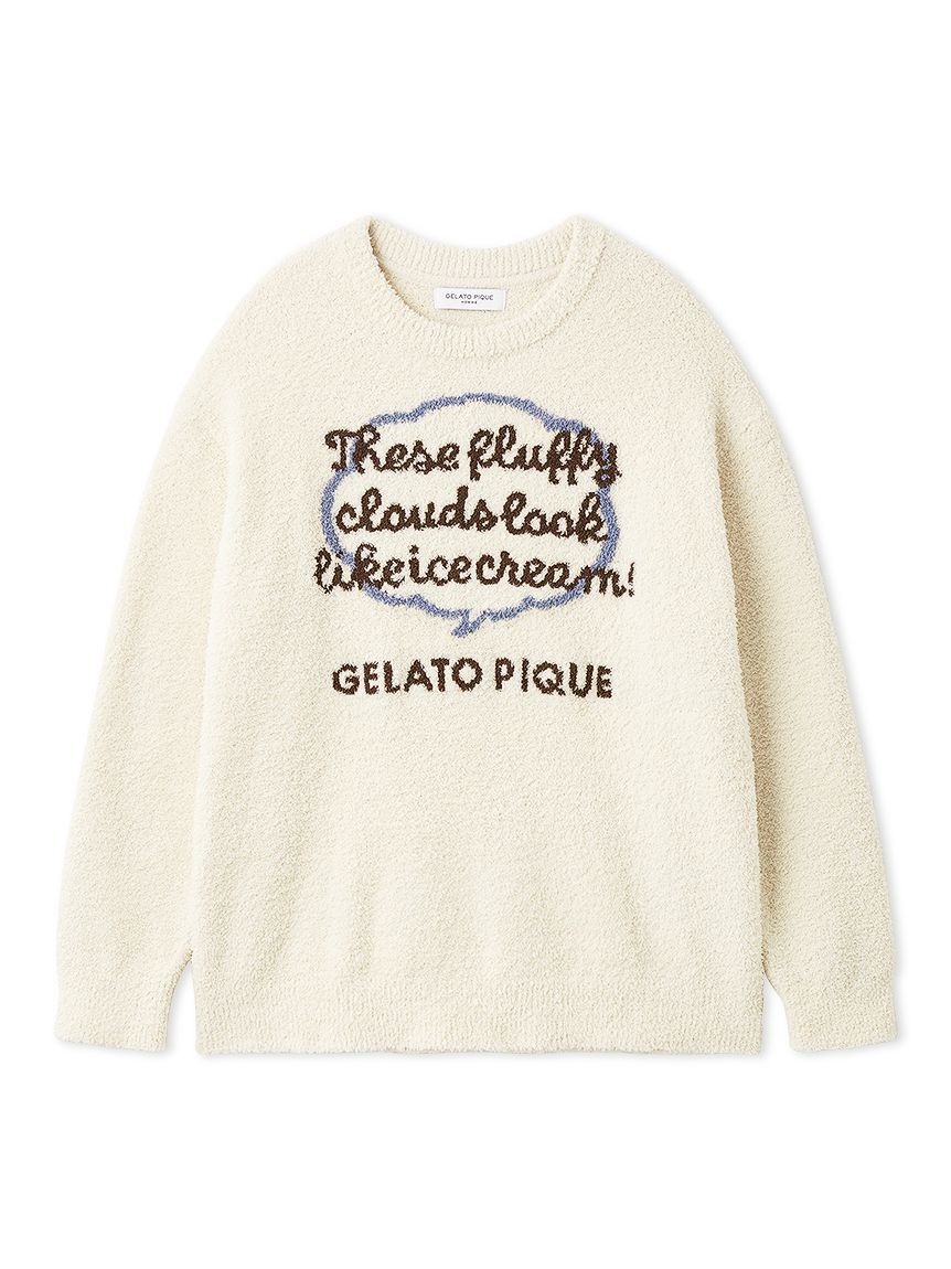 GELATO PIQUE HOMME「【HOMME】ベビモコトークロゴプルオーバー」|プルオーバー|IVR