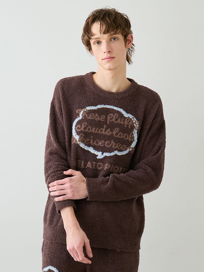 GELATO PIQUE HOMME「【HOMME】ベビモコトークロゴプルオーバー」|プルオーバー|