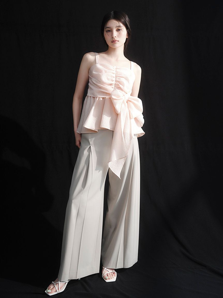 FRAY I.D「2wayリボントップス」|Tシャツ・カットソー|