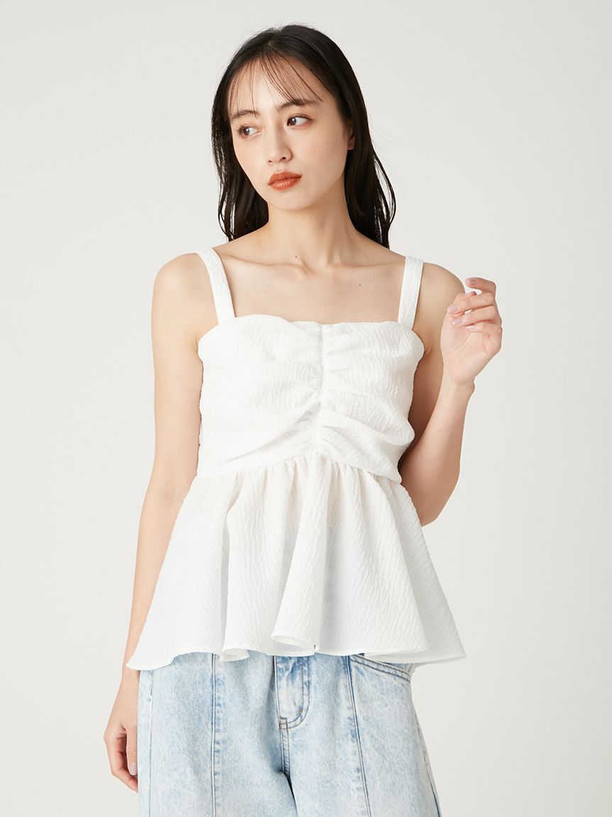 FRAY I.D「2wayリボントップス」|Tシャツ・カットソー|