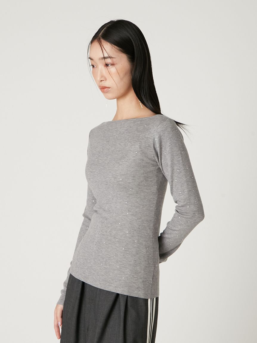 FRAY I.D「ビジュードットニットプルオーバー」|ニット・セーター|