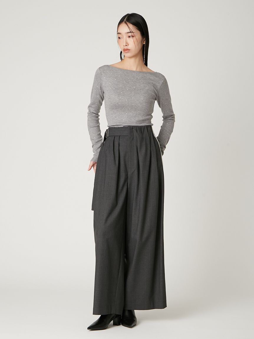 FRAY I.D「ビジュードットニットプルオーバー」|ニット・セーター|