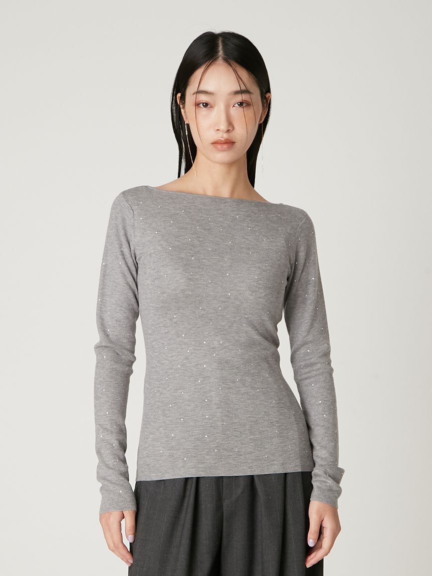 FRAY I.D「ビジュードットニットプルオーバー」|ニット・セーター|