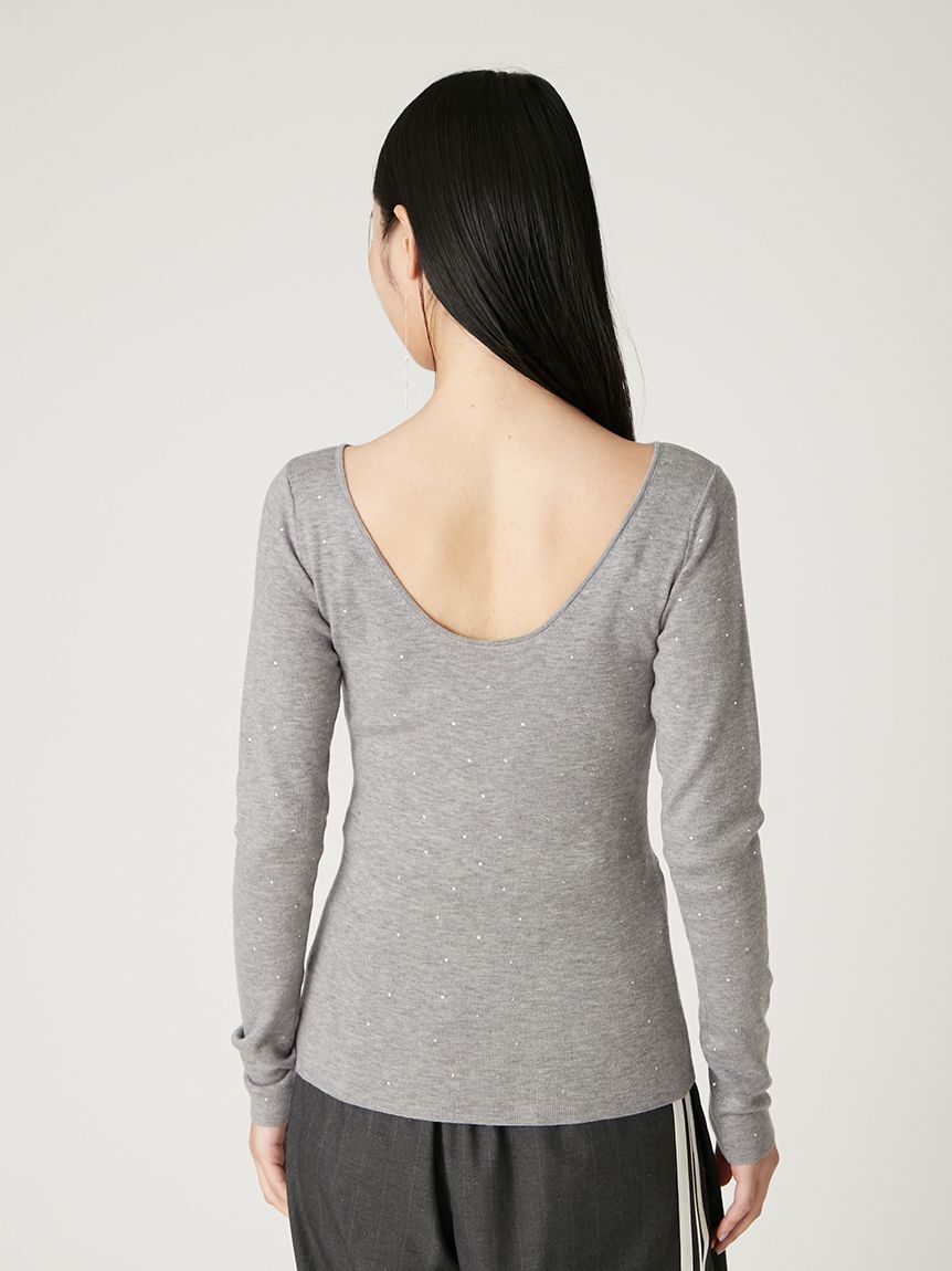 FRAY I.D「ビジュードットニットプルオーバー」|ニット・セーター|