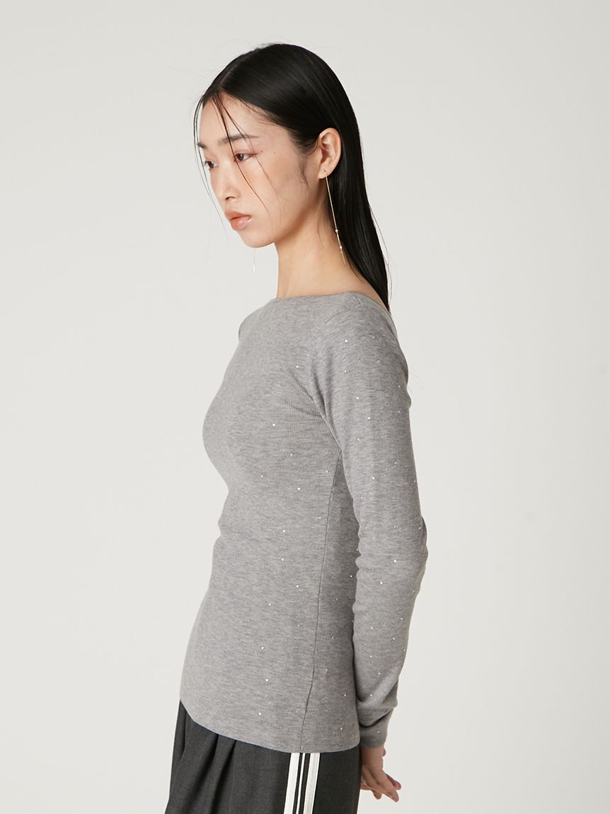 FRAY I.D「ビジュードットニットプルオーバー」|ニット・セーター|