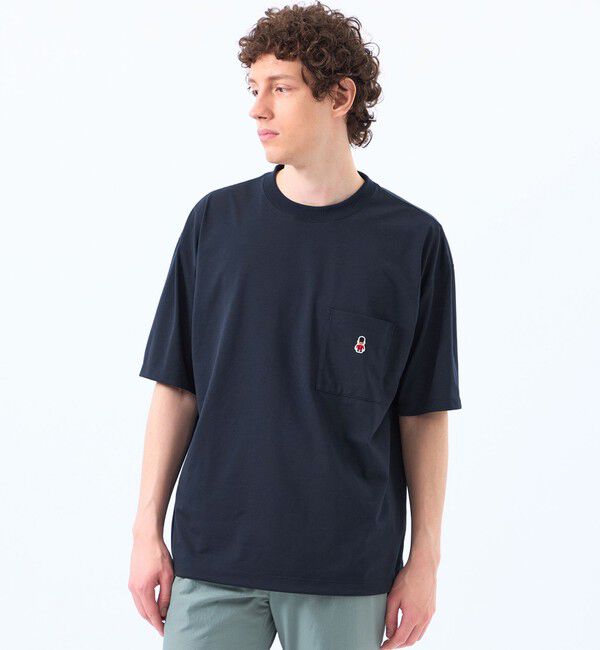 MACKINTOSH PHILOSOPHY「バッキンガムベア 度詰め天竺 スピンドルTシャツ」|Tシャツ・カットソー|ネイビー