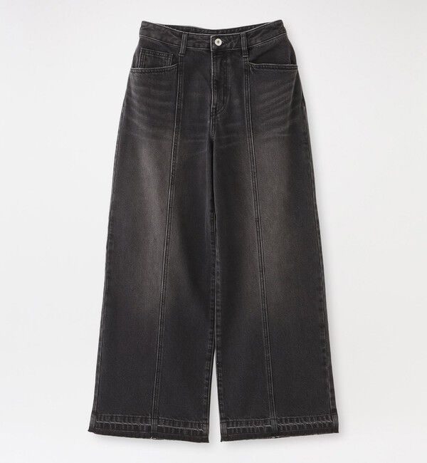  「フロントラインルーズデニム」|デニム|グレー