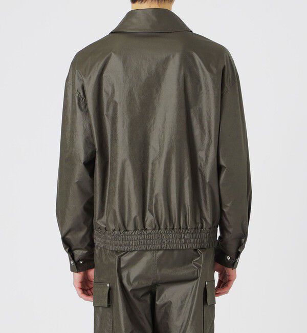  「ワックスヴィンテージライクフライトブルゾン」|ブルゾン・スタジャン|