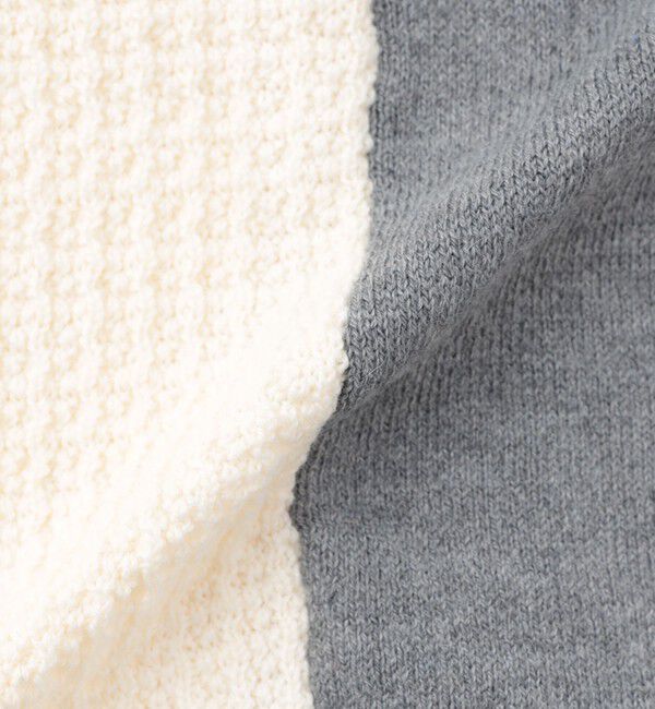  「2フェイスブロッキングニット」|ニット・セーター|