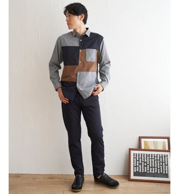 ikka「【雑誌MonoMax4月号掲載】GOKU楽 EASY STRETCH イージーストレッチ 5Pパンツ」|その他|