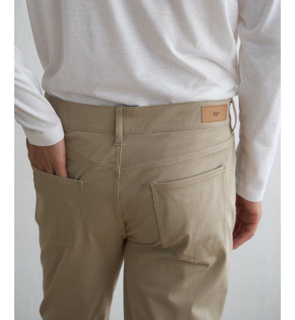 ikka「【雑誌MonoMax4月号掲載】GOKU楽 EASY STRETCH イージーストレッチ 5Pパンツ」|その他|