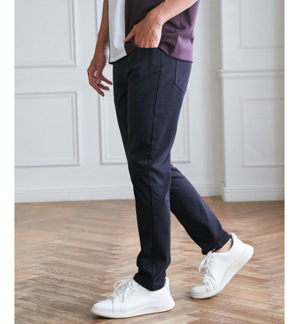 ikka「【雑誌MonoMax4月号掲載】GOKU楽 EASY STRETCH イージーストレッチ 5Pパンツ」|その他|