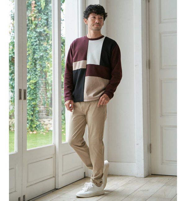 ikka「【雑誌MonoMax4月号掲載】GOKU楽 EASY STRETCH イージーストレッチ 5Pパンツ」|その他|