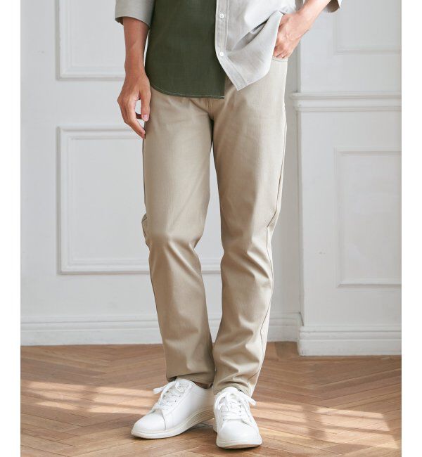 ikka「【雑誌MonoMax4月号掲載】GOKU楽 EASY STRETCH イージーストレッチ 5Pパンツ」|その他|