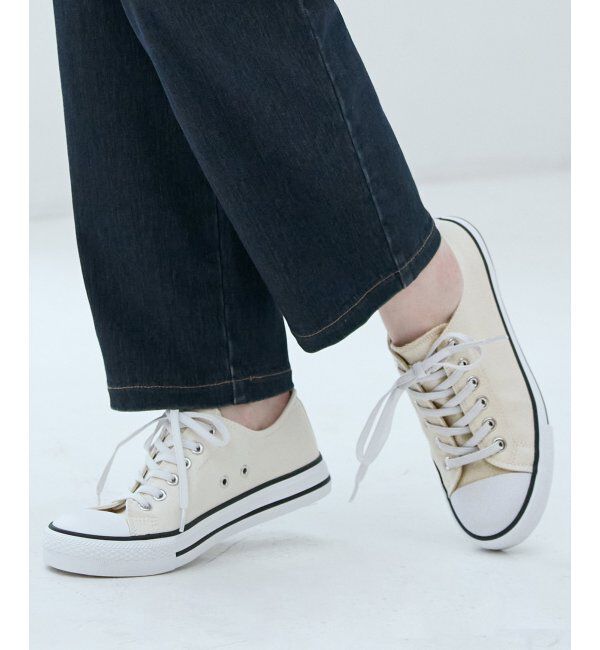 ikka「【雑誌InRed5月号掲載】撥水キャンバススニーカー」|その他|ホワイト