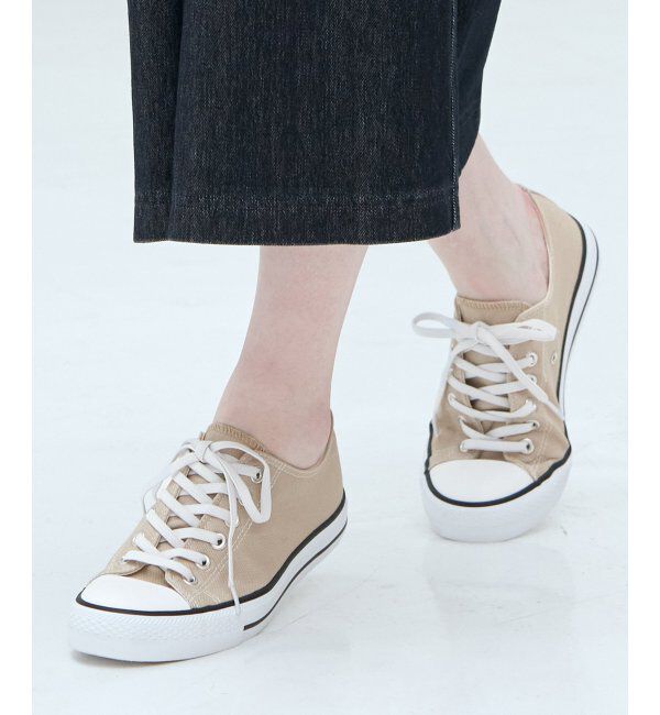 ikka「【雑誌InRed5月号掲載】撥水キャンバススニーカー」|その他|グレージュ