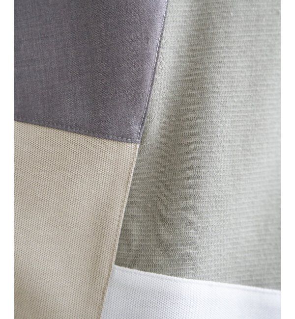 ikka「ブロックス鹿の子ナナメ切り替えポロシャツ」|その他|