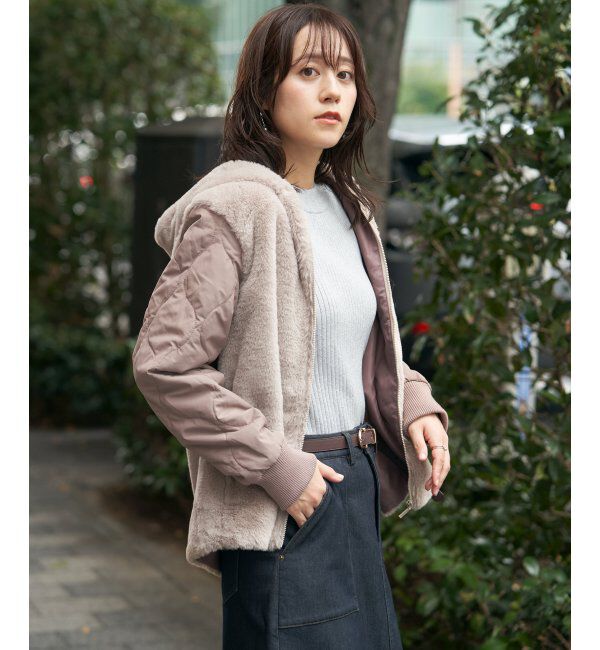 ikka「ライナー付き3WAYマウンテンパーカー」|ブルゾン・スタジャン|