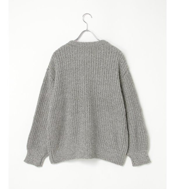 VENCE share style「片畦ミックスモールニット」|ニット・セーター|