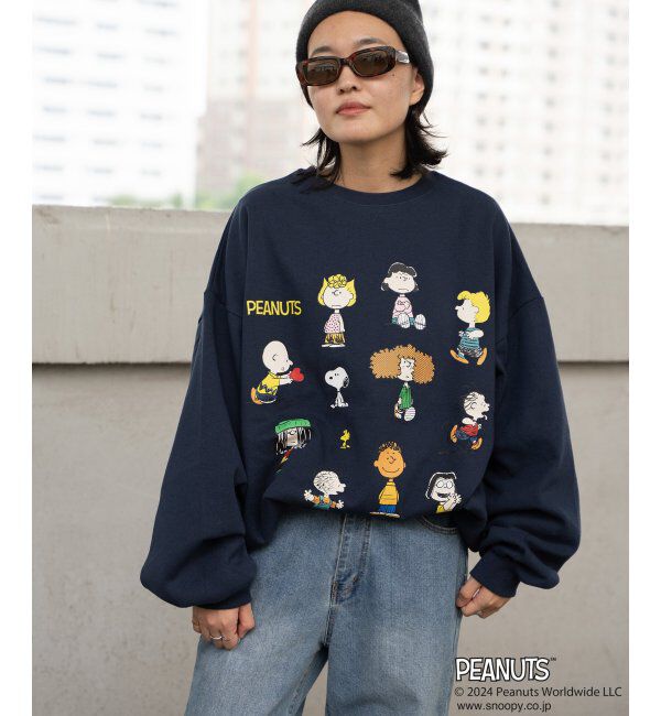 VENCE share style「PEANUTS ピーナッツ SNOOPY スヌーピー TP GANGスウェット」|スウェット・ジャージ|