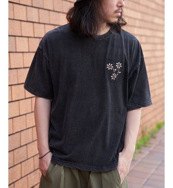 VENCE share style「スノーウォッシュ加工ホットフィットTシャツ」|Tシャツ・カットソー|チャコール