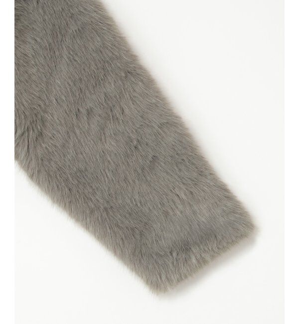 VENCE share style「シャギーファーショートコート」|ブルゾン・スタジャン|