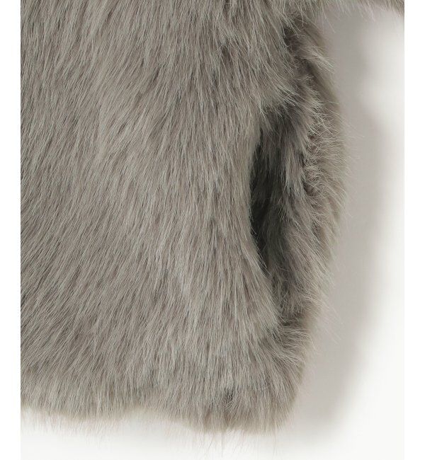 VENCE share style「シャギーファーショートコート」|ブルゾン・スタジャン|