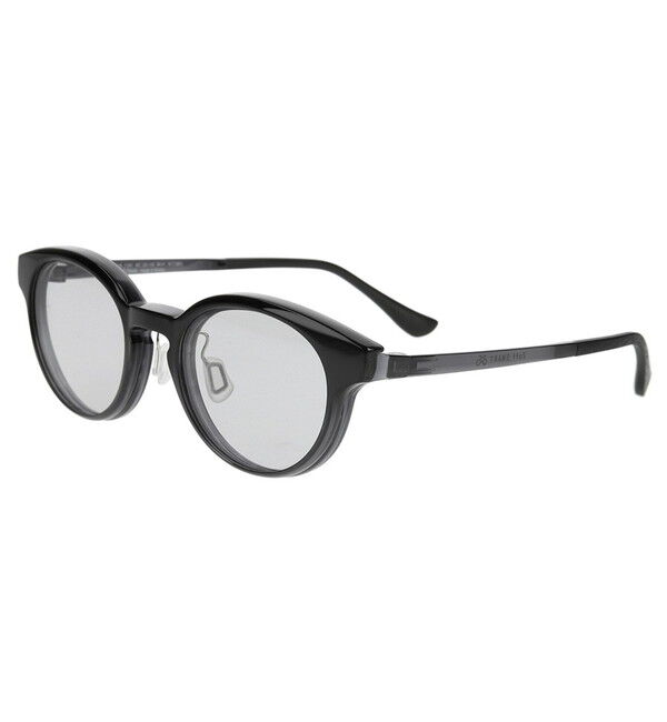  「ボストン型 2WAY メガネ｜メガネとしても使いやすいボストンフレーム/Zoff NIGHT&DAY」|サングラス|