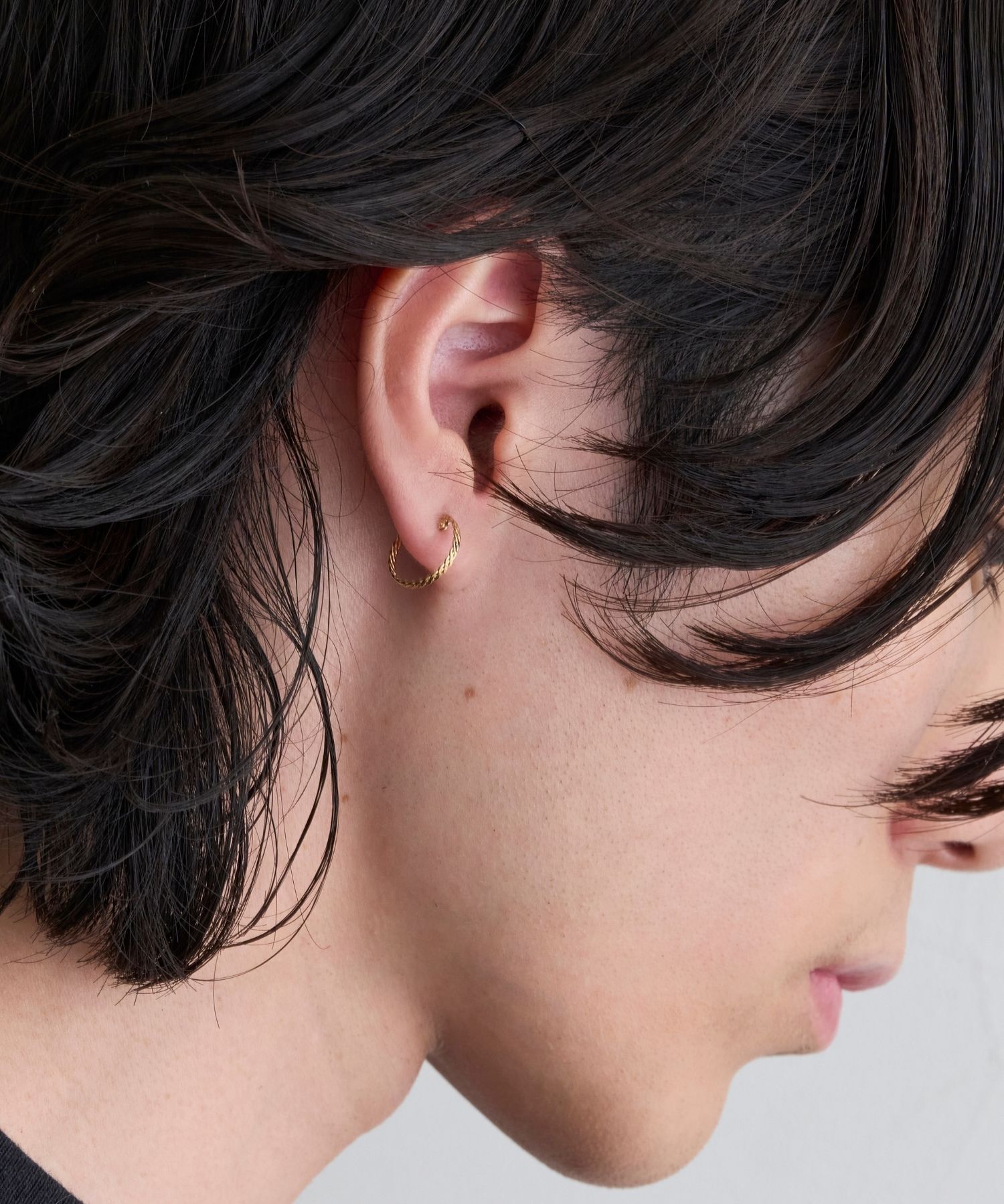 JUPITER「【K10】トレスフープピアス」|ピアス|