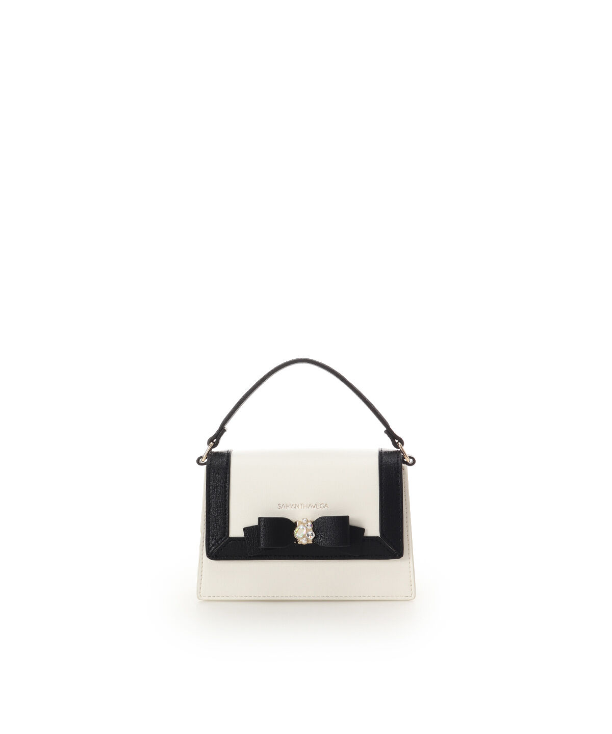 Samantha Vega「ミニジュエルリボンショルダーバッグ」|ショルダー・メッセンジャー|マルチカラー