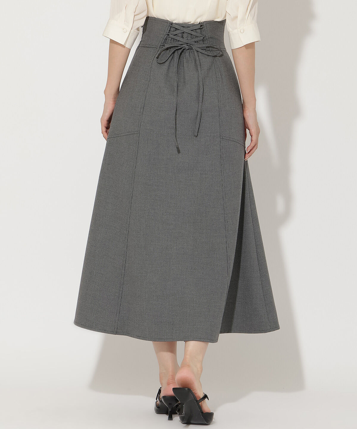 アンドクチュール「インナーミニマーメイドスカート」|フレア|