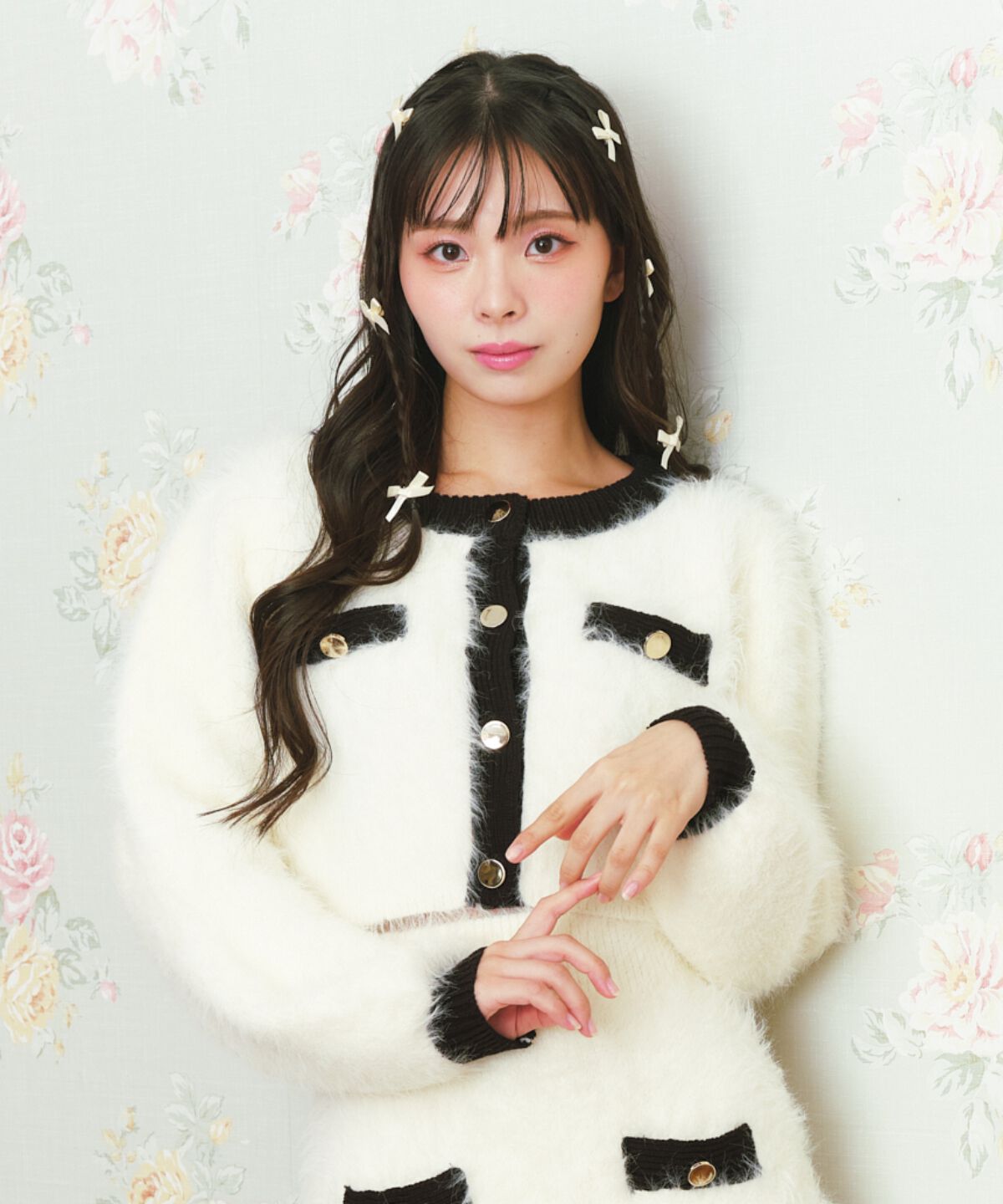 REDYAZEL「シャギーカーディガン」|カーディガン|オフ