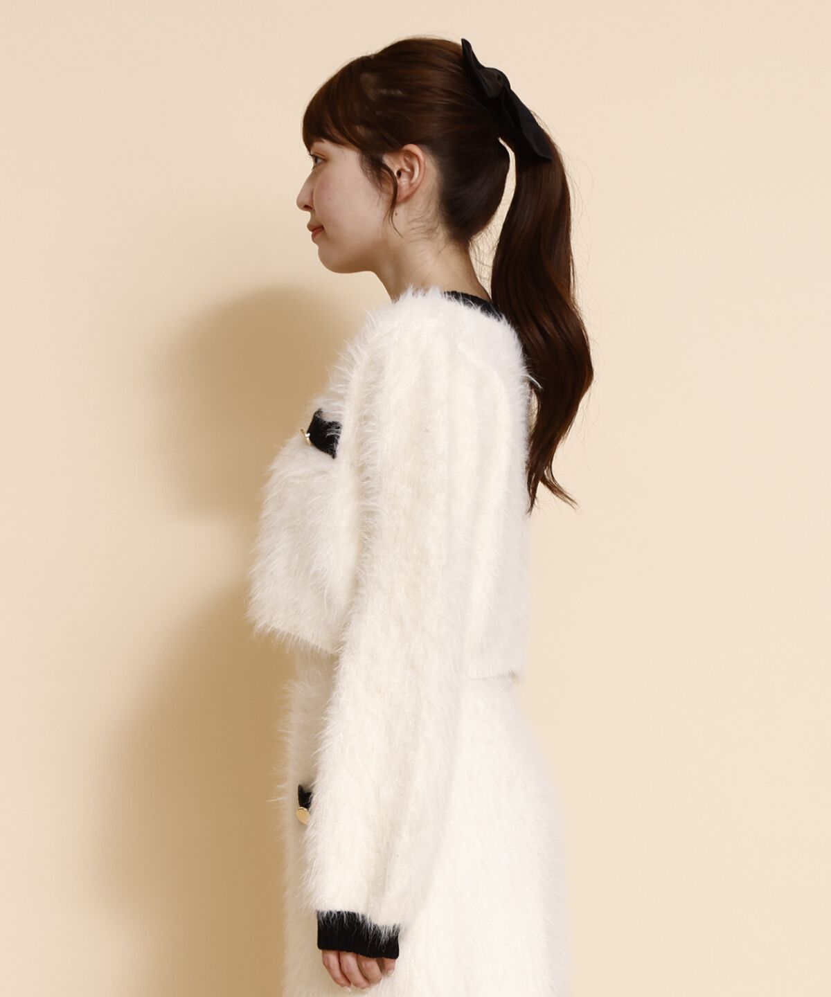 REDYAZEL「シャギーカーディガン」|カーディガン|