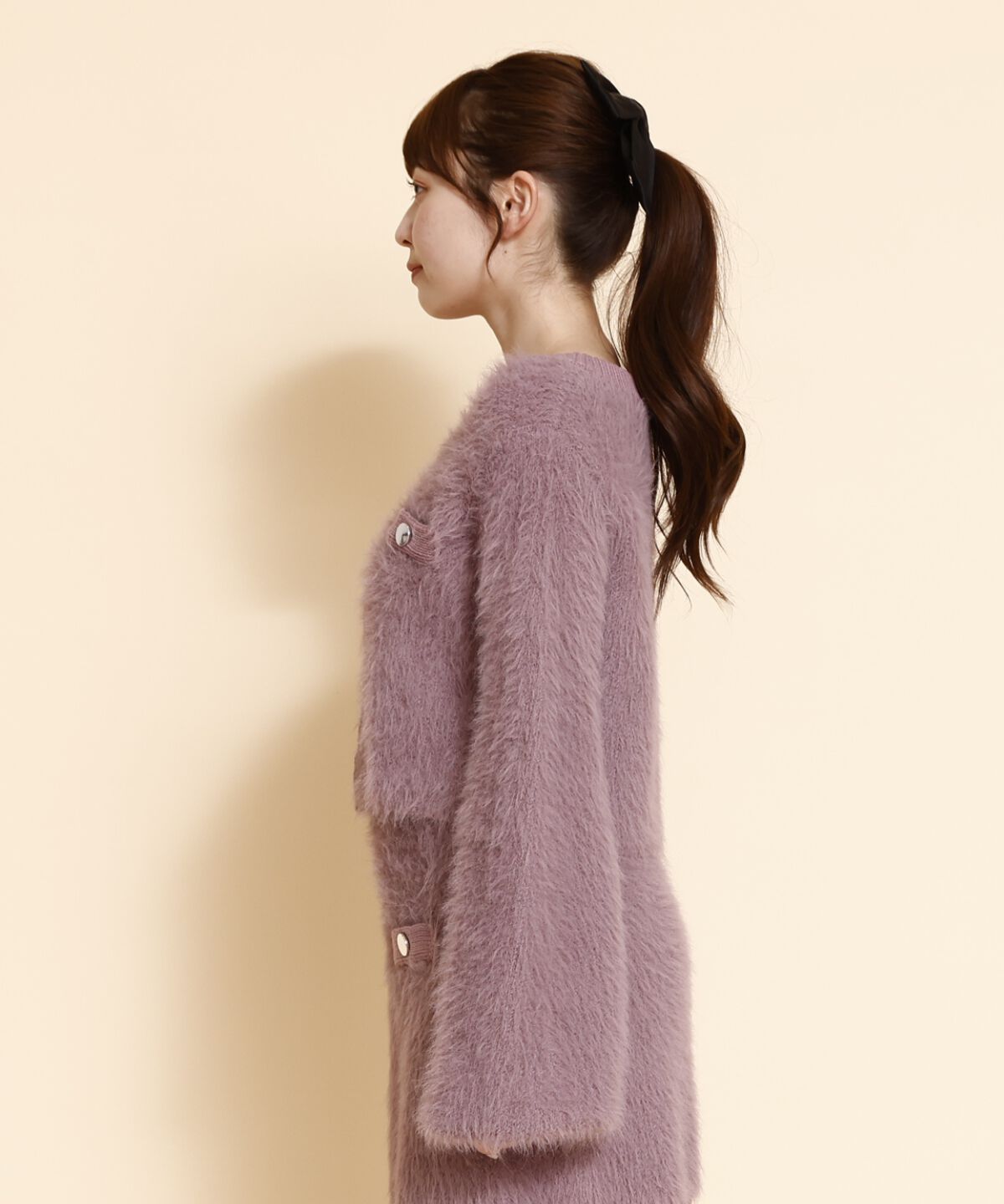 REDYAZEL「シャギーカーディガン」|カーディガン|